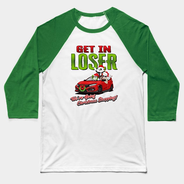 Get in Loser Baseball T-Shirt by TinyTerrors